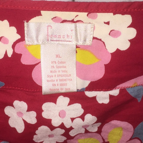 Hawaiian print red summer skirt from Nordstrom - Picture 3 of 5